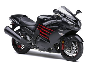2012-2021 Kawasaki ZX14R Amotopart Fairings Plastics Ninja Black Red Racing