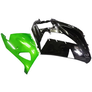 Fairings Plastics Kawasaki ZX14R Ninja Green Black Racing (2012-2021)