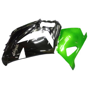 Fairings Plastics Kawasaki ZX14R Ninja Green Black Racing (2012-2021)
