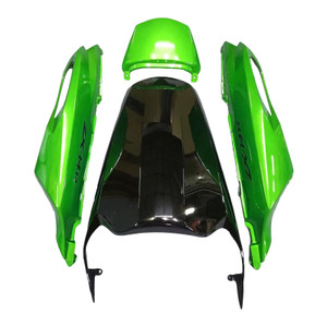 Fairings Plastics Kawasaki ZX14R Ninja Green Black Racing (2012-2021)