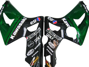 Injection Fairing Kit Bodywork Plastic ABS fit For Kawasaki ZX6R 2003-2004