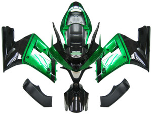 Injection Fairing Kit Bodywork Plastic ABS fit For Kawasaki ZX6R 2003-2004