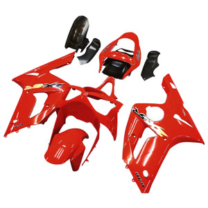 Fairings Kawasaki ZX6R 636 Red Ninja Racing  (2003-2004)