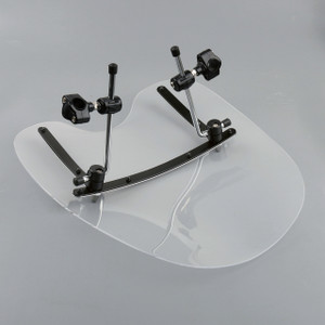 Large 19"x17" Windshield Kawasaki Cruisers & Standards (1969-2015) White