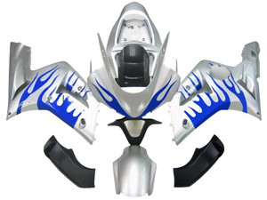 Injection Fairing Kit Bodywork Plastic ABS fit For Kawasaki ZX6R 2003-2004