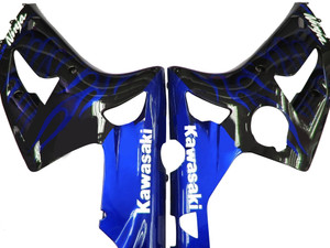 Injection Fairing Kit Bodywork Plastic ABS fit For Kawasaki ZX6R 2003-2004