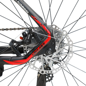 27.5 inches Wheels Adults Mountain Bike 21 Speed Bikes Bicycle MTB Black&Red