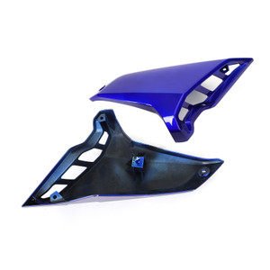 Blue Air Intake Inlet Ram Tube Scoop Covers Fit for Yamaha FZ09 MT09 2017-2020