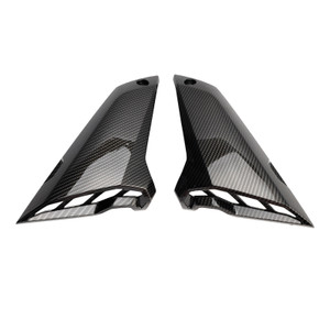 Carbon Air Intake Inlet Ram Tube Scoop Covers Fit for Yamaha FZ09 MT09 2017-2020