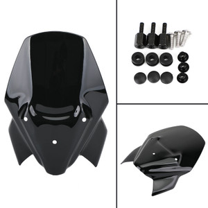 ABS Plastic Motorcycle Windshield WindScreen for BMW F900R 2020-2021 BLK