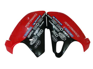 Fairing Kit Bodywork ABS Ducati 996 748 1996-2002 White & Red