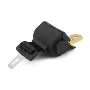 2 Sets 2 Point Retractable Auto Car Safety Seat Belt Buckle Universal Adjustable