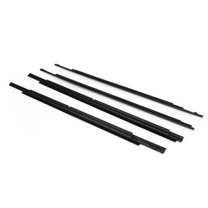4x Car Outside Window Weatherstrip Seal Belt Moulding For Mitsubishi Outlander 06-2012