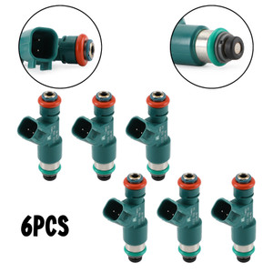 6PCS Fuel Injectors 30777501 Fit Volvo S80 2007-2014 6G9N-AB