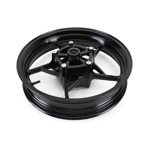 Black Front Wheel Rim Fit for Kawasaki EX650 Ninja 650 Z650 Z900 2017-2020