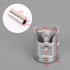 Piston Ring Pin Clip Kit +0.50 50.50Mm For Yamaha Jog 90 Ya90 Axis 90 90-97
