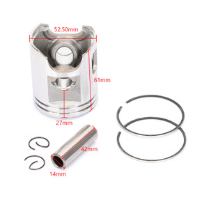 Piston Ring Pin Clip Kit 52.50Mm For Yamaha Bws Aerox Nitro Neos Ovetto 100