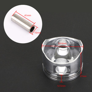 Piston Ring Pin Clip Kit +1.00 53.4Mm For Yamaha Bws Zuma Cygnus X 125 04-2020