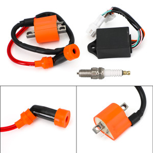 Ignition Coil Spark Plug CDI for Yamaha Timberwolf 250 YFB250 BearTracker YFM250