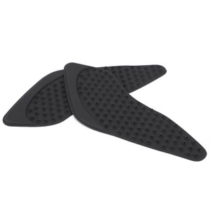 2X Side Tankpad Fuel Tank Protector Fit For Honda Cb400 Vtec 92-18 Rubber Black