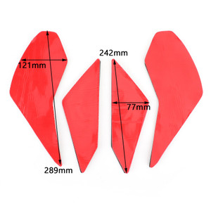 4X Side Tankpad Fuel Tank Protector Fit For Honda Cbr500R Cb500R Cb500F  19-21