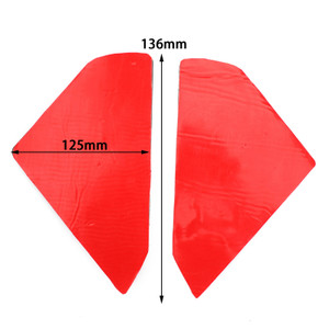 2X Side Tankpad Fuel Tank Protector Fit For Bmw F900Xr 20+ Made Of Rubber Black