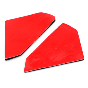 2X Side Tankpad Fuel Tank Protector Fit For Bmw F900Xr 20+ Made Of Rubber Black
