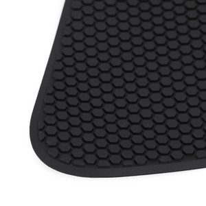 2X Side Tank Traction Grips Pads Fit For Ducati Monster 797 17-19 Rubber Black
