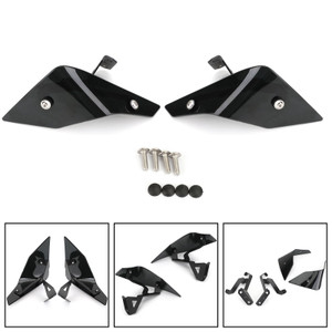 Top Side Wing Windshield Air Deflector For Honda Crf1100L 20+ Made Of Plastic