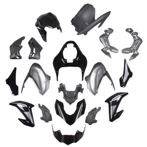 Injection Plastic ABS Bodywork White Fairing Fit for Kawasaki Z900 2017-2019