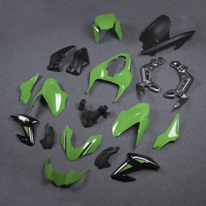 Injection Plastic ABS Bodywork Green Fairing Fit for Kawasaki Z900 2017-2019