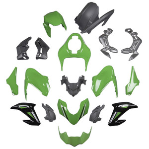 Injection Plastic ABS Bodywork Green Fairing Fit for Kawasaki Z900 2017-2019