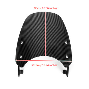 ABS Motorcycle Windshield WindScreen for Triumph Speed Twin 1200 2019-2021 CBN