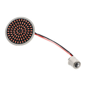1156 LED Turn Signal Light Inserts Lamp Fit for Softail Touring Dyna Sportster