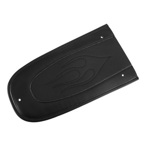 Flame Stitch PU Leather Rear Fender Bib Solo Seat For Touring Electra Road Glide