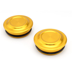 Billet Aluminum Frame Plug Caps Gold Fit for Honda Rebel CMX500 2020-2021