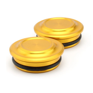Billet Aluminum Frame Plug Caps Gold Fit for Honda Rebel CMX500 2020-2021