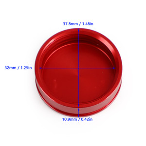 Rear Brake Reservoir Cap Red For Ducati 899 959 1199 1299 Panigale V2 V4 S R