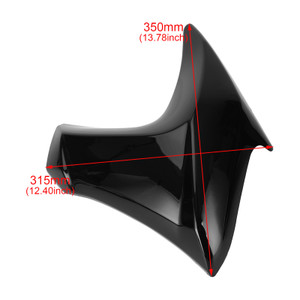 Radiator Side Cover Fairing Cowling Panels for Kawasaki ER6N 2012-2016 Gloss Black
