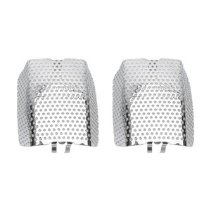 Front Brake Caliper Insert Set Cover For Touring V-Rod Street Glide 42054-05 Chrome