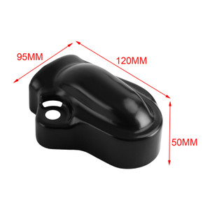 Rear Bar Shield Axle Nut Covers Swingarm Fit for V-Rod VRSC Night Rod 2002-2017