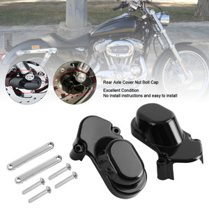 Rear Axle Cover Nut Bolt Cap For Sportster 1200 XL1200C 883 2005-2017