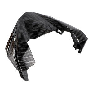 Carbon Front Nose Headlight Cover Surround Fairing For Kawasaki Z650 2017-2019