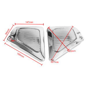Airbox Frame Neck Side Cover For V-Rod VRSCA Screamin Night Rod Special Silver