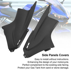 Gas Tank Side Trim Cover Panel Fairing Cowl for Yamaha YZF R6 2003-2005