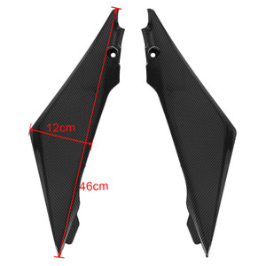 Gas Tank Side Trim Cover Panel Fairing Cowl For Suzuki GSXR1000 2005-2006 K5 Carbon