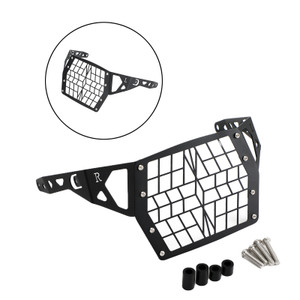 Headlight Grille Guard Cover Protector Fit For Suzuki Dl1050 Xt A 19+,Black
