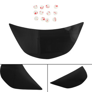 Front Headlight Lens Protection Cover Black Fit For Kawasaki Zx-6R Zx 6R 94-97