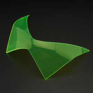 Headlight Lens Protection Cover Green Fit For Kawasaki Z250 Z300 Z800 13-16