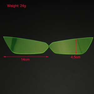 Front Headlight Lens Protection Cover Green Fit For Kawasaki Z1000 Z1000R 14-21